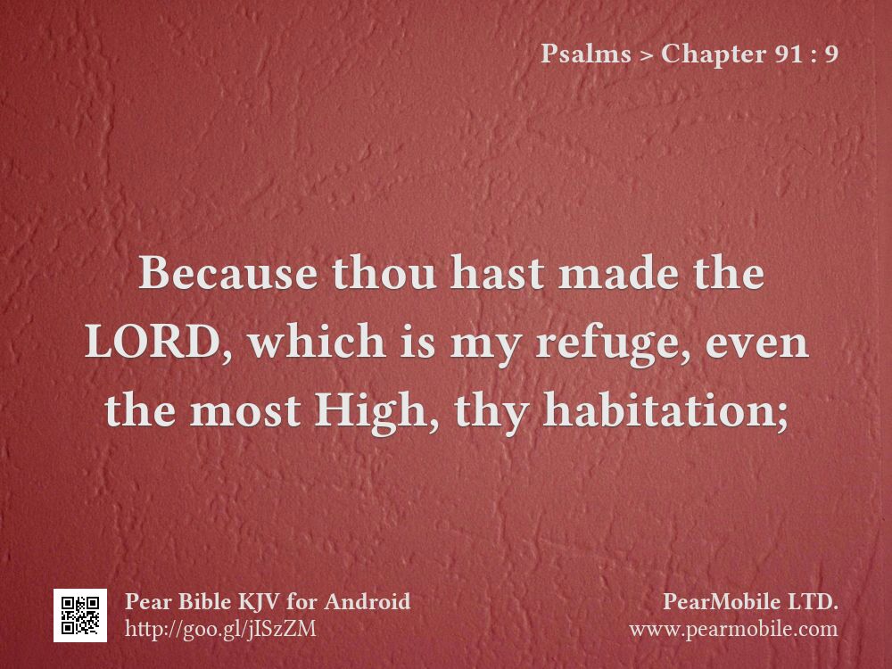 Psalms, Chapter 91:9